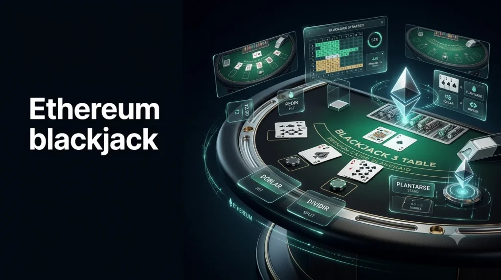 Blackjack con Ethereum: Reglas, Variantes y Decisiones Básicas