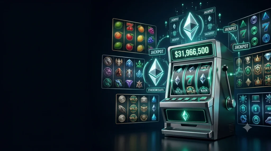 Slots con Ethereum: Tipos de Juegos, Funciones y Jackpots