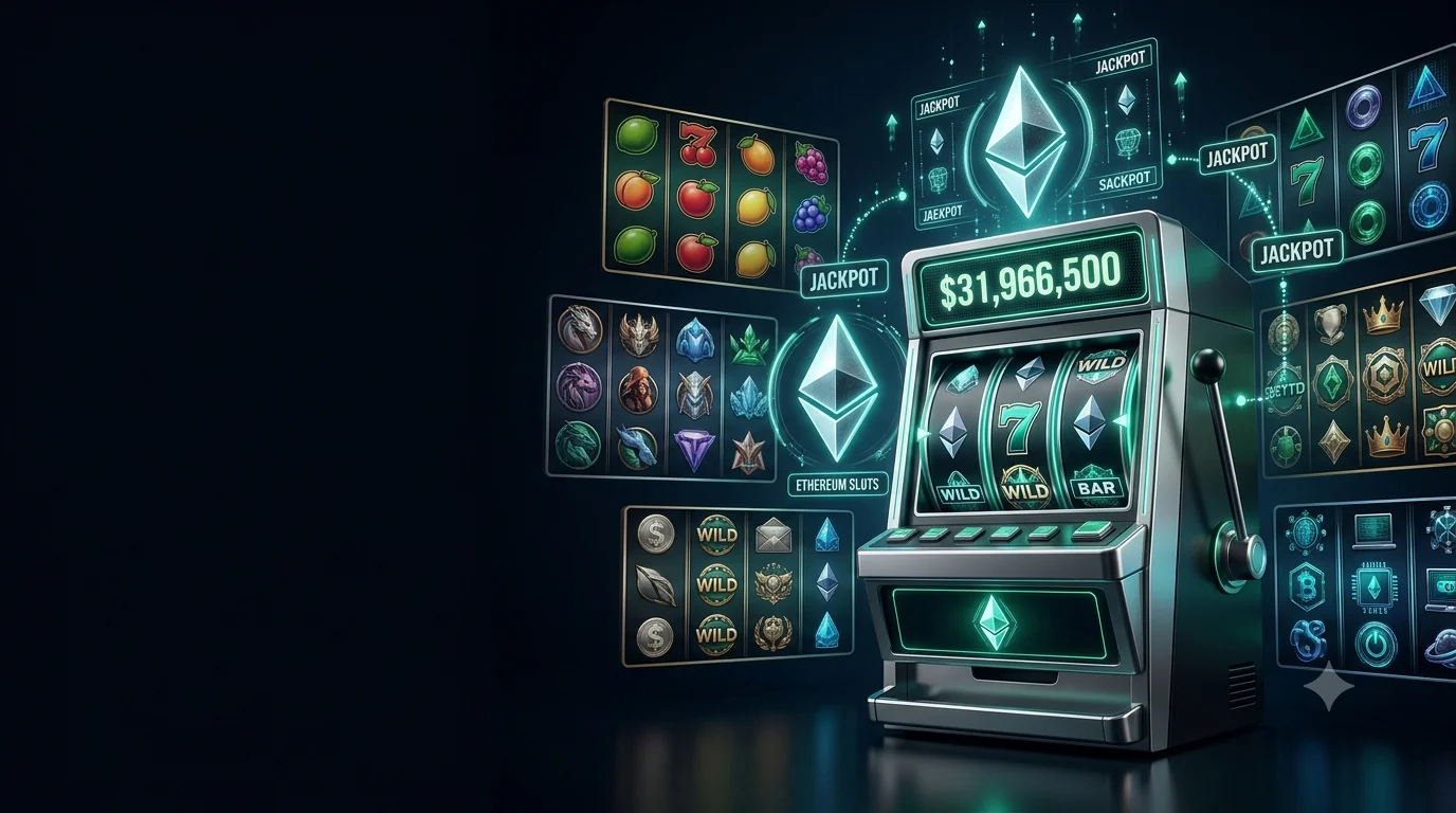 Slots con Ethereum: Tipos de Juegos, Funciones y Jackpots